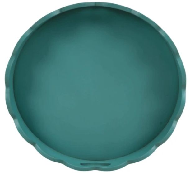 Bramble Customizable Chloe 3-Piece Round Tray Set-3