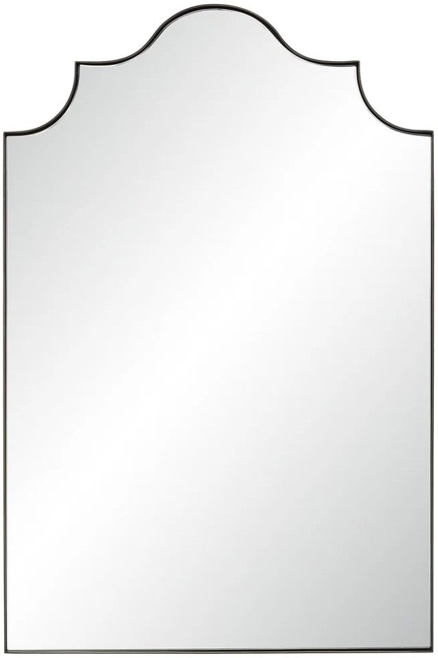 Renwil® Romina Aged Brass Small Accent Mirror-0