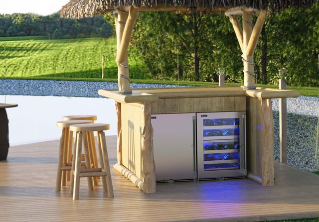 Perlick® Signature Series Sottile 3.1 Cu. Ft. Panel Ready Outdoor Wine Cooler -1