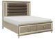 Mazin Furniture Loudon Champagne Eastern King Platform Bed-1