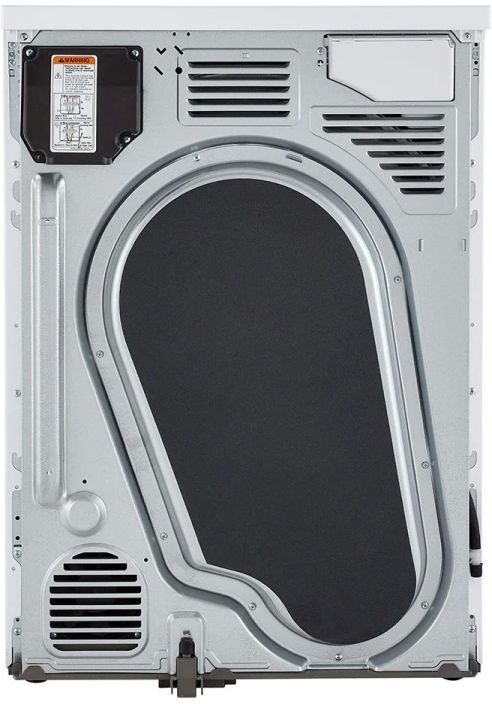 LG 4.2 Cu. Ft. White Front Load Ventless Electric Dryer-4