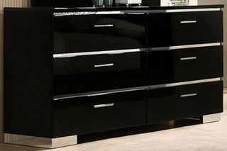 Furniture of America® Carlie Black Dresser