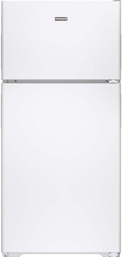 Hotpoint® 14.58 Cu. Ft. White Top Freezer Refrigerator-0