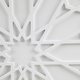 Olliix by Madison Park Boho Notion Offwhite Square Carved Wall Panel-3