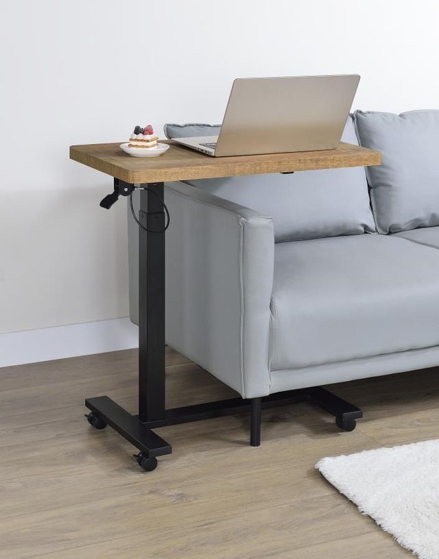 Coaster® Westpark Mango Pneumatic Adjustable Side Table with Black Metal Base -1