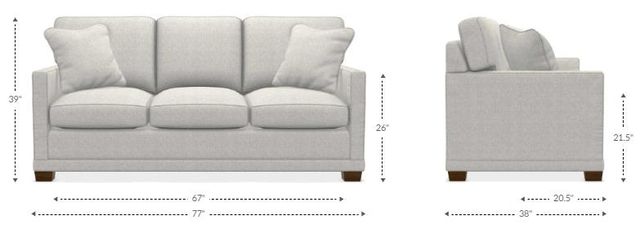 La-Z-Boy® Kennedy Admiral Queen Sleeper Sofa-4