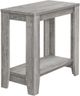 Monarch Specialties Inc. Industrial Gray Accent Table-0