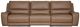 Signature Design by Ashley® Silverbrooke 3-Piece Caramel Power Reclining Small Spaced Sectional-0