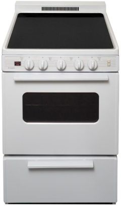 Premier 24" White Freestanding Electric Range