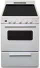 Premier 24" White Freestanding Electric Range-0