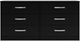 Signature Design by Ashley® Finch Black 6-Drawer Dresser-1