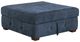 Homelegance® Raife Blue Storage Ottoman-0