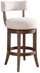 Armen Living Mystic 3-Piece Ancient Stone/Brown Oak Counter Stool Set-0