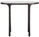 Uttermost® Ata White Accent Table with Dark Bronze Base-3
