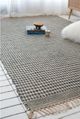 A & B Home Black/Gray 5'x8' Area Rug-5