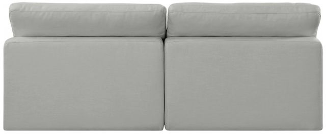 Meridian Furniture Comfy 2-Piece Gray Armless Sofa -3