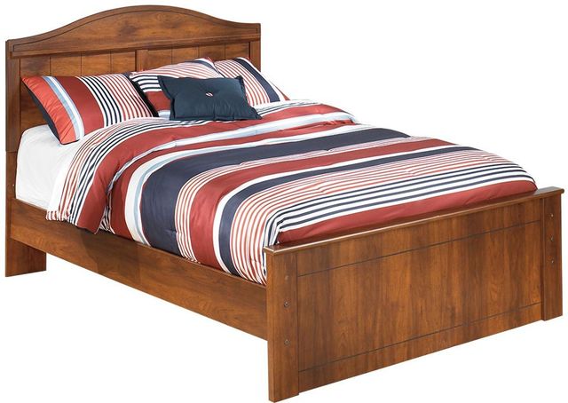 Signature Design by Ashley® Barchan 5-Piece Medium Brown Full Panel Bed Set-1