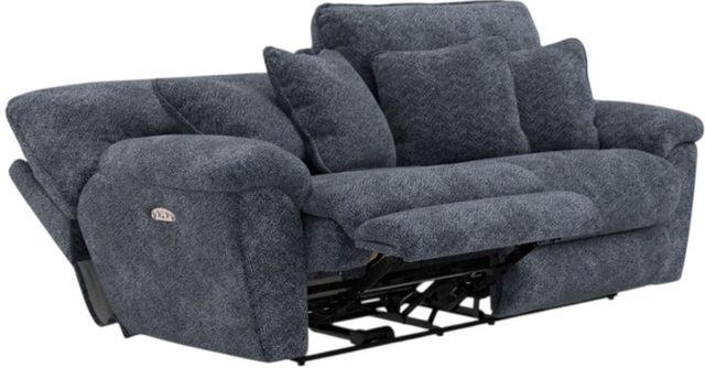 American Wholesale Furniture Paxon Smoke Power Reclining Sofa with Headrest-1