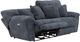 American Wholesale Furniture Paxon Smoke Power Reclining Sofa with Headrest-1