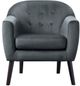 Mazin Furniture Quill Gray Accent Chair-1