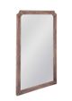 Bassett Mirror Joss Brown/Weathered Natural Floor Mirror-1
