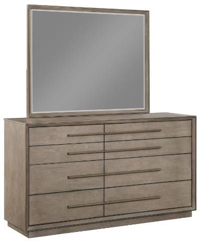 Coaster® Durango Washed Oak Dresser and Mirror-0