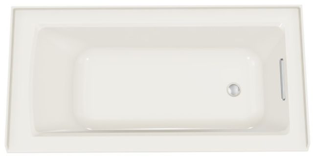 KOHLER® Archer® Biscuit 60" x 30" Alcove Bath - Right Drain-2