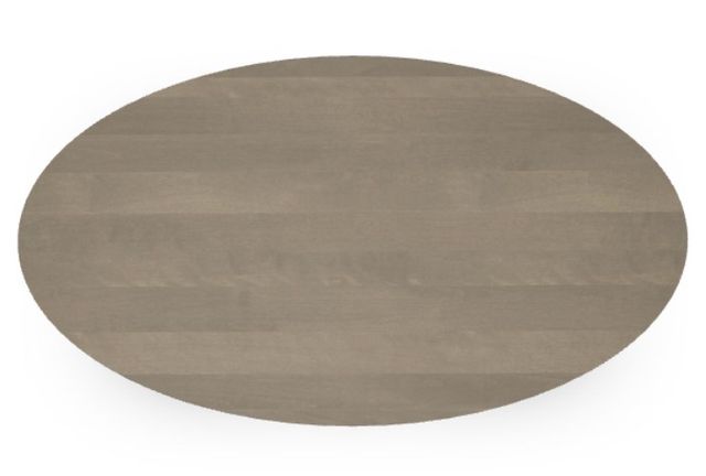 Amisco Customizable Gemma Birch Veneer 72'' Bar Height Oval Table-2