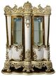 ACME Furniture Desiderius Antique Gold/Brown Curio-3