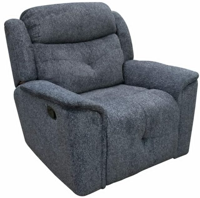American Wholesale Furniture Havana Cloud Gray Manual Glider Recliner-0