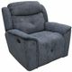 American Wholesale Furniture Havana Cloud Gray Manual Glider Recliner-0