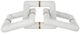 A & B Home White Marble Chain Sculpture-0
