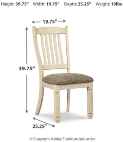 Signature Design by Ashley® Bolanburg Two-Tone Dining Side Chair-6