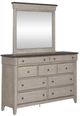Liberty Furniture Ivy Hollow 4-Piece Dusty Taupe/Weathered Linen Queen Mantle Storage Bedroom Set-3