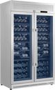FORNO® Abruzzo Series Alta Qualita 48" 24 Cu. Ft. Stainless Steel Dual Zone Wine Cooler with -3