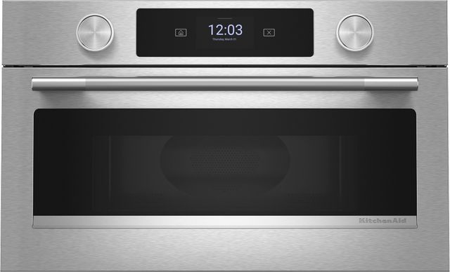 KitchenAid® 1.4 Cu. Ft PrintShield Stainless Steel Built-In Microwave-0