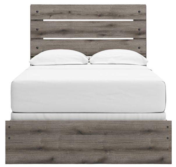 Signature Design by Ashley® Graystorm Brown/Gray Queen Panel Bed-1