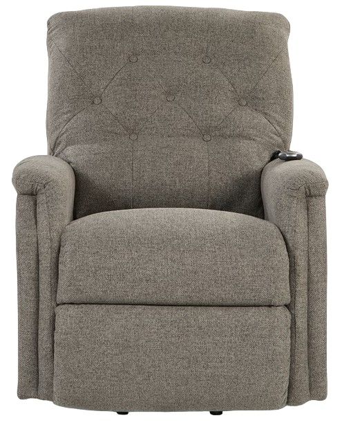 La-Z-Boy® Billie Bronze Charcoal Power Lift Recliner-1