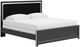 Signature Design by Ashley® Zuraleus Black King Upholstered Panel Bed-1