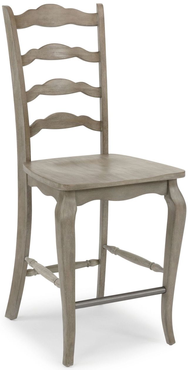 homestyles® Mountain Lodge Gray Bar Stool-4