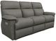 La-Z-Boy® Jay Flannel Power Reclining Sofa with Headrest and Lumbar-0