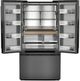 KitchenAid® 36" 24.3 Cu. Ft. Black Ore Counter Depth French Door Refrigerator with Interior Dispenser-4