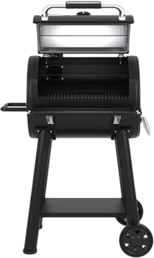 Broil King® Regal™ 400 26" Black Freestanding Charcoal Grill-1