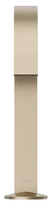 KOHLER® Components® Vibrant Brushed Bronze Bathroom Sink Faucet Spout with Ribbon Design-1