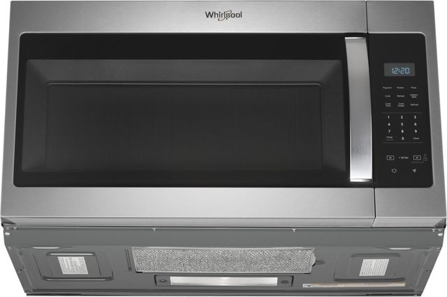 Whirlpool® 1.7 Cu. Ft. Fingerprint Resistant Stainless Steel Over the Range Microwave-3