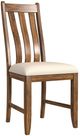 A-America® Silverdale Russet Upholstered Slatback Dining Chair-0