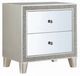 ACME Furniture Sliverfluff Champagne/Mirrored Nightstand-0