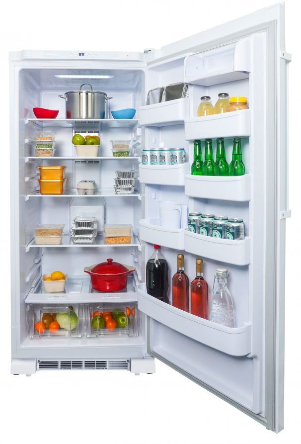 Danby® Designer 30 in. 17.0 Cu. Ft. White Standard Depth Column Refrigerator-2