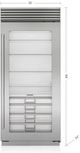 Sub-Zero® Classic Series 22.9 Cu. Ft. Stainless Steel Built In Column Refrigerator-1