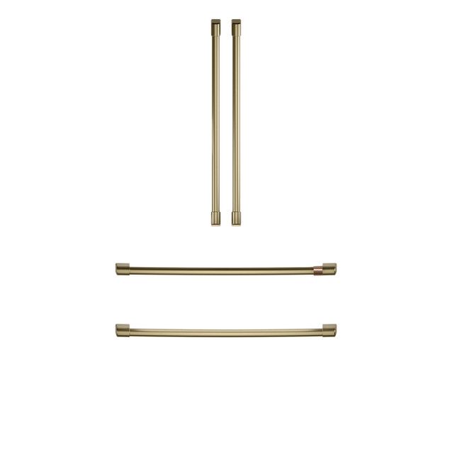 Café™ Brushed Brass Refrigeration Handle Kit-0